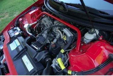 V6 Camaro Engine bay